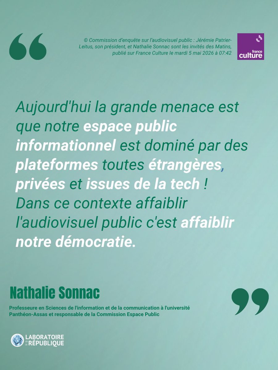 Le Laboratoire de la République tweet media