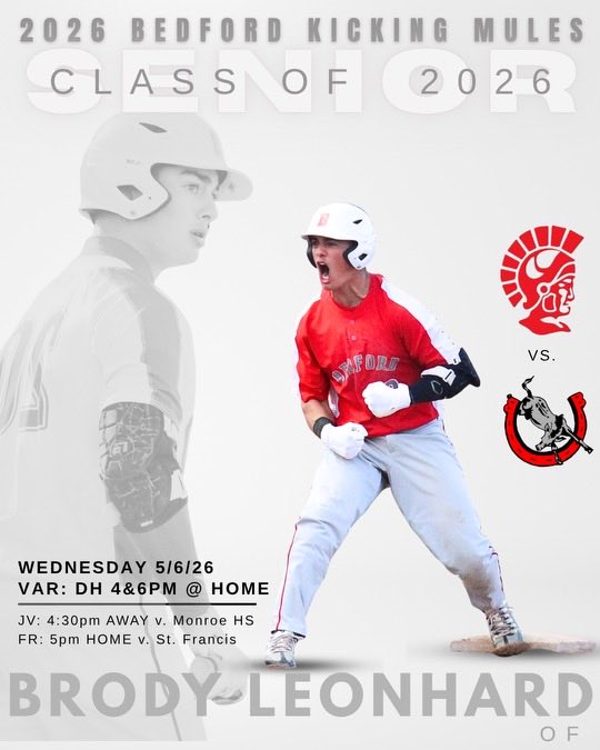 Bedford Baseball Boosters - Bedford High School tweet media