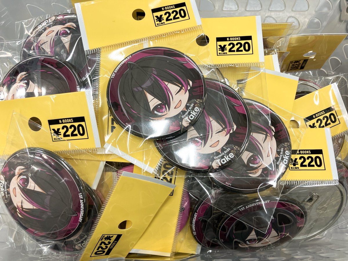 入荷情報】 💎Element Sicks💎 缶バッジやアクキー、アクリルスタンド