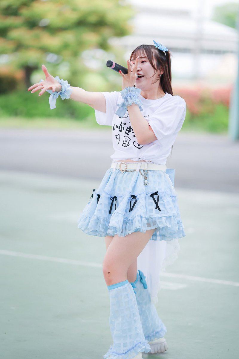 ramotoresu's tweet photo. @peachu_yuna 2026.5.3
IBUKIOROSHI in 平田公園グリーンドーム
#白川ゆな　さん。5 https://t.co/zY6f9o0Ye2