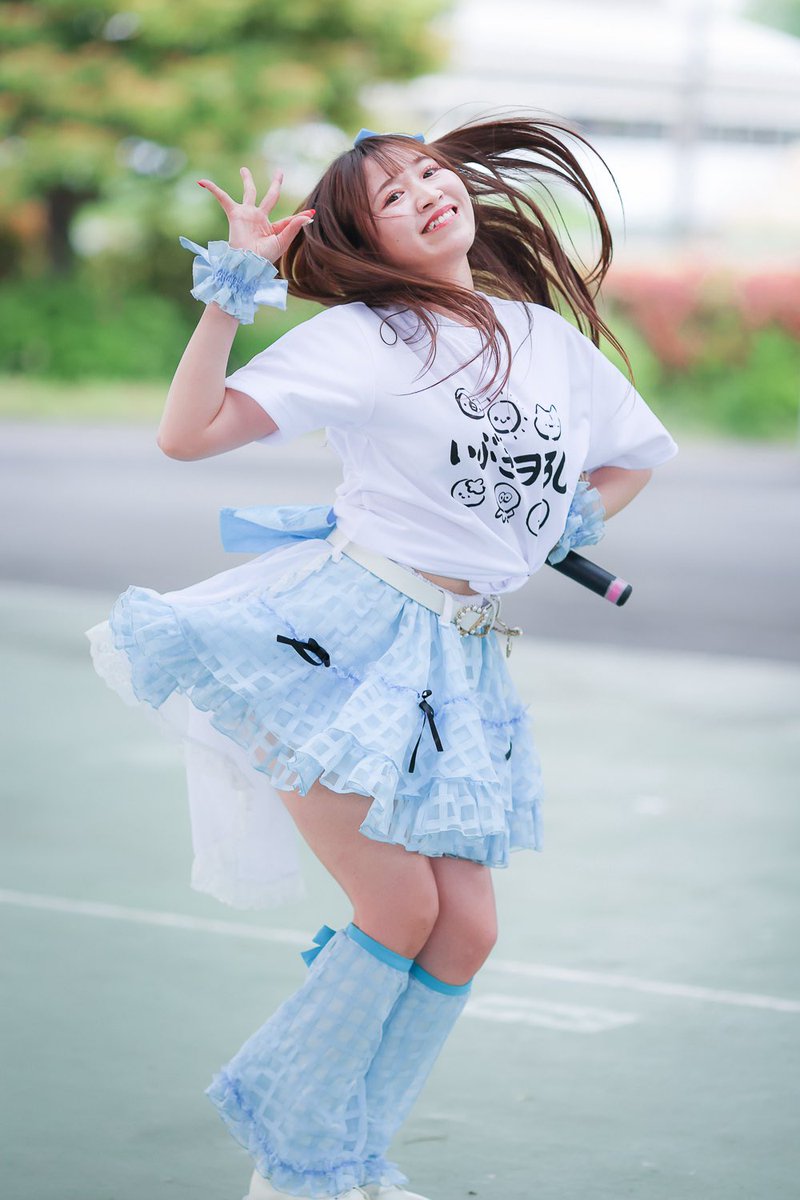 ramotoresu's tweet photo. @peachu_yuna 2026.5.3
IBUKIOROSHI in 平田公園グリーンドーム
#白川ゆな　さん。5 https://t.co/zY6f9o0Ye2