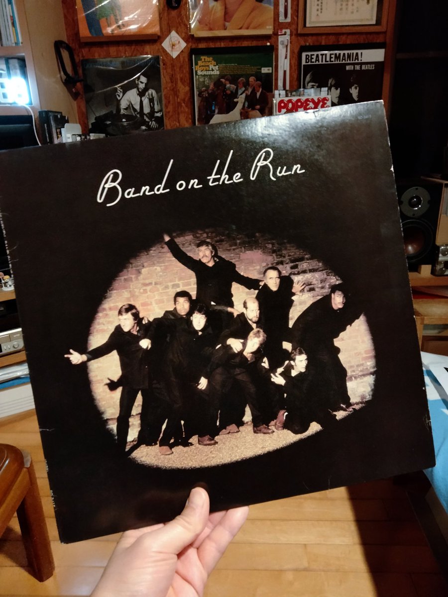 きょうの収穫その1、ポール・マッカートニー&ウイングス #BandOnTheRun