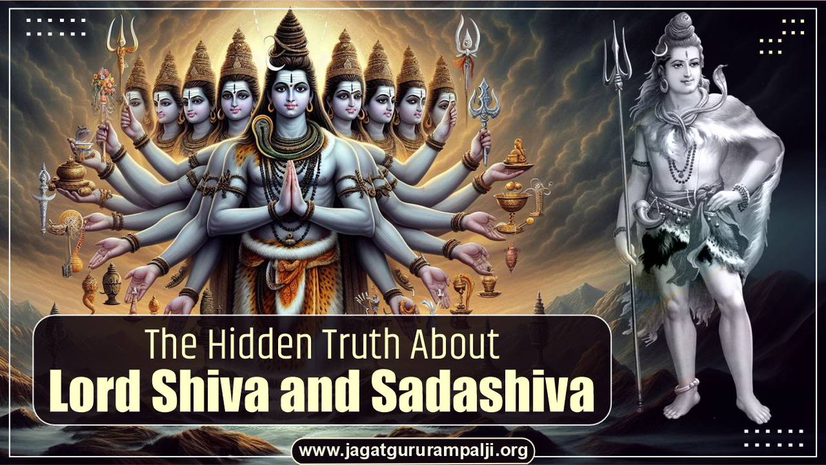 For centuries, Lord Shiva has captured the imagination of several Hindu devotees, earning him the titles such as Sadashiva. However, are Lord Shiva and Sadashiva the same entity? In this article, Sant Rampal Ji Maharaj reveals the complete life history of Lord Shiva, throwing