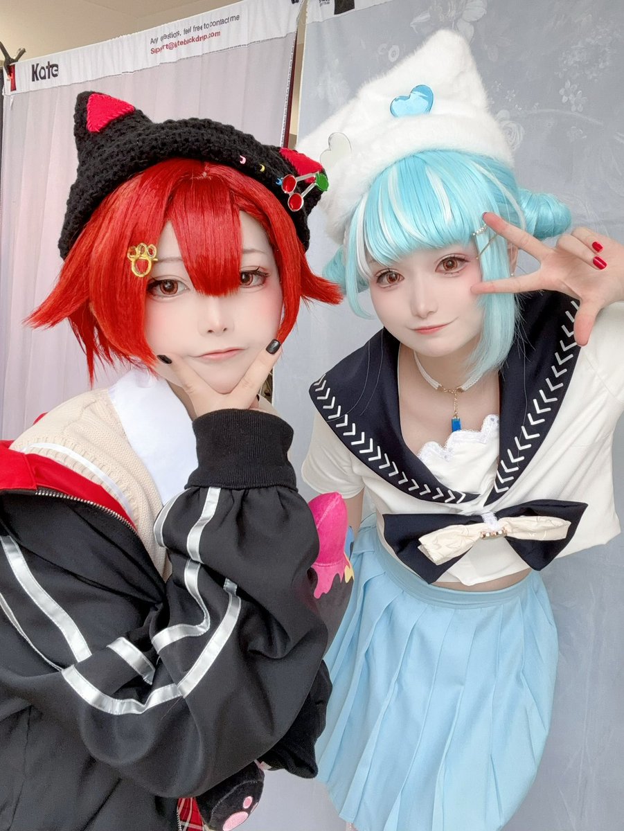 おそほー✨️
つならむしてました〜🍒✨/🐻‍❄️🏖
 #ちょコス