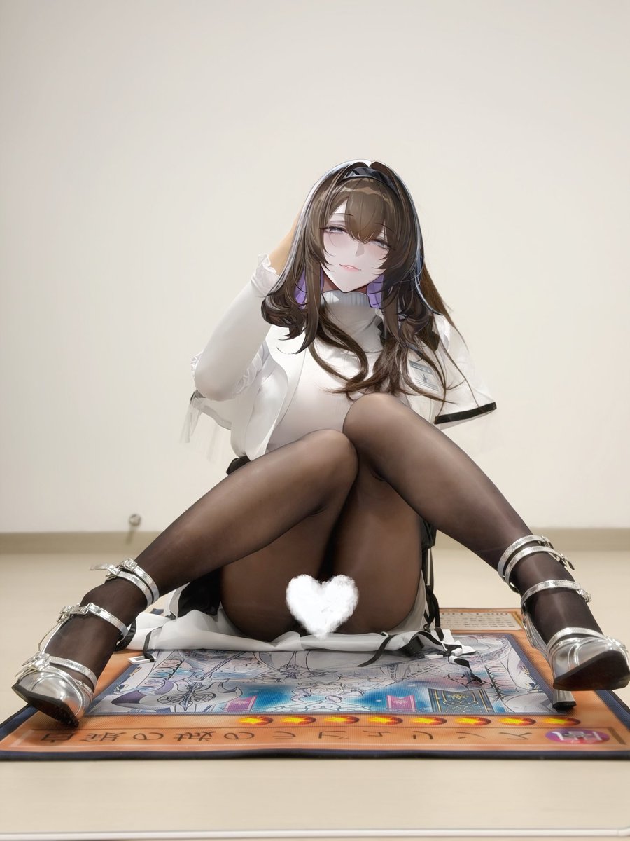 Zunyang_L's tweet photo. 好像🍠发不出，浅放一下 #明日方舟 #普瑞赛斯 #cosplay #cos https://t.co/P6DJZOvQfw
