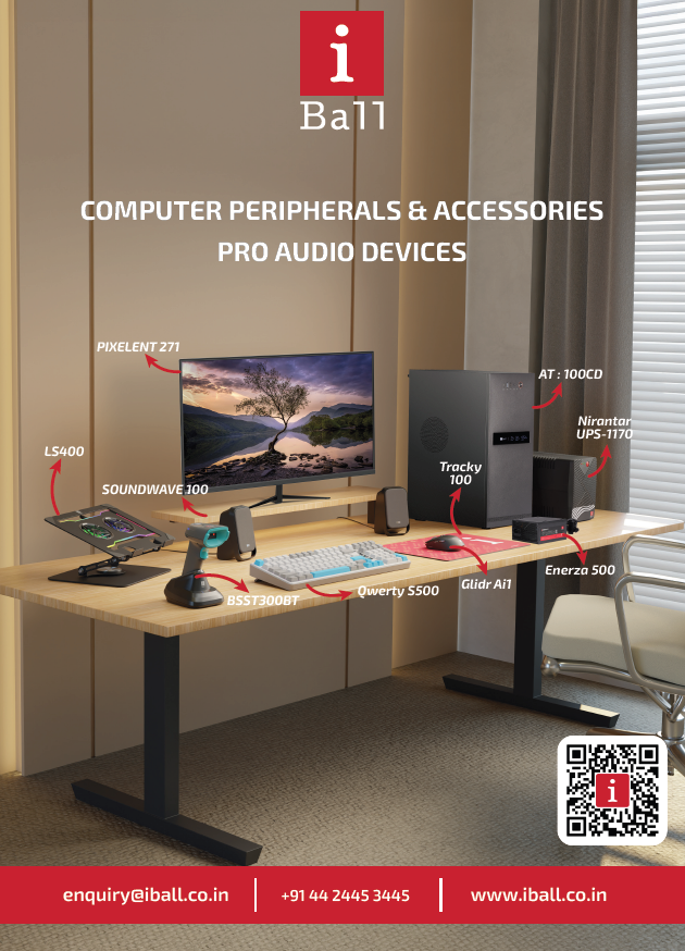 dterminalIN's tweet photo. Elevate Performance Across Your Digital World with iBall
Looking to upgrade your workspace or enhance your everyday tech experience?
Empower your setup with dependable technology that works as hard as you do.
#iBall #TechnologySolutions https://t.co/p0raL8aYv5