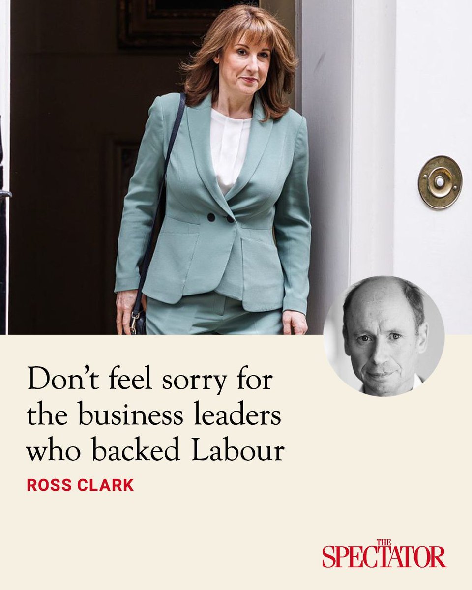 Just what were business leaders expecting when so many of them sucked up to Labour before the 2024 general election? 

Only Keir Starmer’s party, 121 of them declared in an open letter, could deliver Britain’s full economic potential. They swarmed around Rachel Reeves like drones