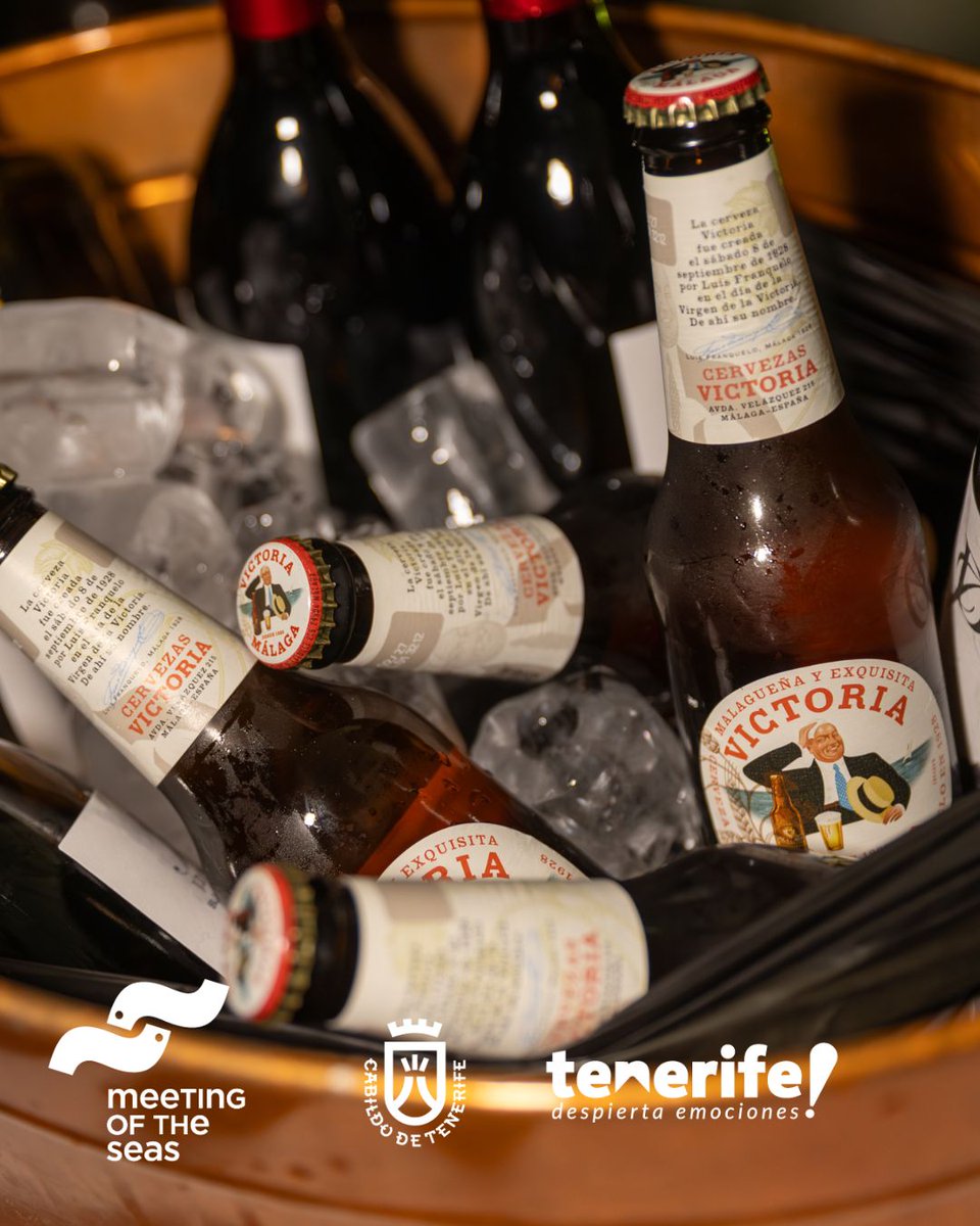 encuentromares's tweet photo. 🍻🌊 Gracias por acompañarnos en esta edición #EDM26
El sabor también navega, y con @cervezavictoria cada momento se ha vivido con un toque refrescante que sabe a mar, a encuentro y a celebración.
@VisitTenerifeES @CabildoTenerife https://t.co/5E2QXFesRL