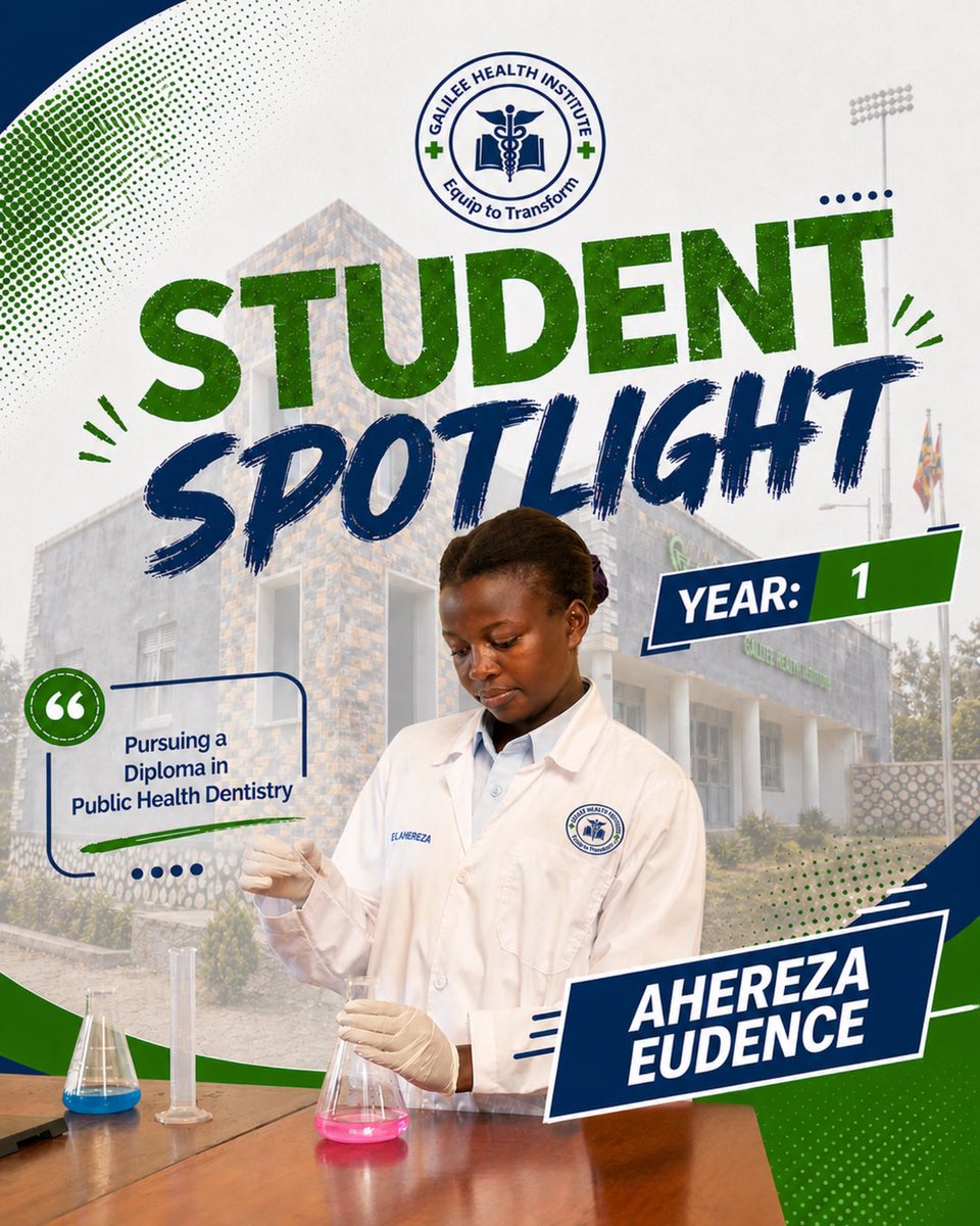 ghicampus's tweet photo. Eudence | Diploma in Public Health Dentistry 🦷 "Beyond the clinic." Read to hear why she chose GHI and why it was the best decision. #galileehealthinstitute #StudentSpotlight
#july2026intake https://t.co/ZcMEtQm6D8