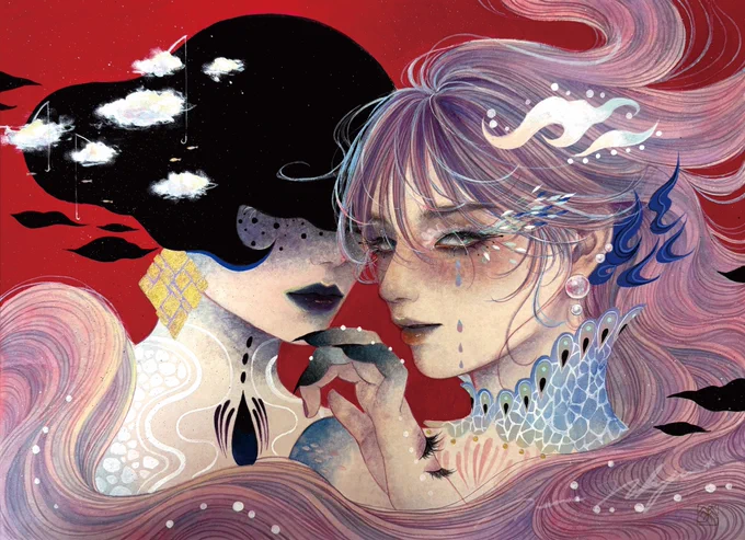 「雲釣る輪郭」 F4