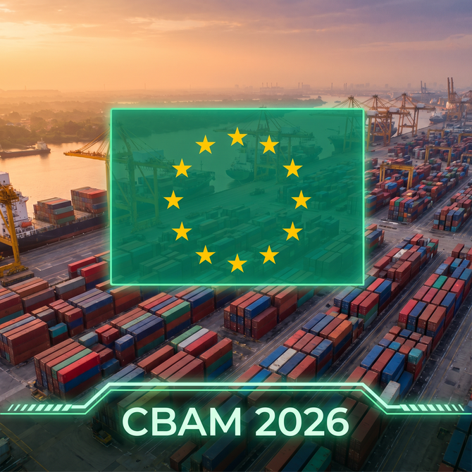 GreenifAI's tweet photo. The EU's Carbon Border Adjustment Mechanism (#CBAM) is now in full effect for 2026. Does it apply to your #ecommerce store? 
Read here👇https://t.co/IlR8X6qBnk
#GreenifAI #ESG #Sustainability https://t.co/K7yWJacxkO