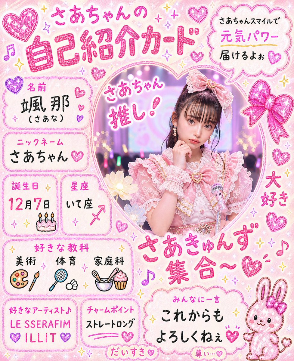 さぁちゃん♡ 💞さあちゃん💞 - プロフィール - SHOWROOM(ショールーム)