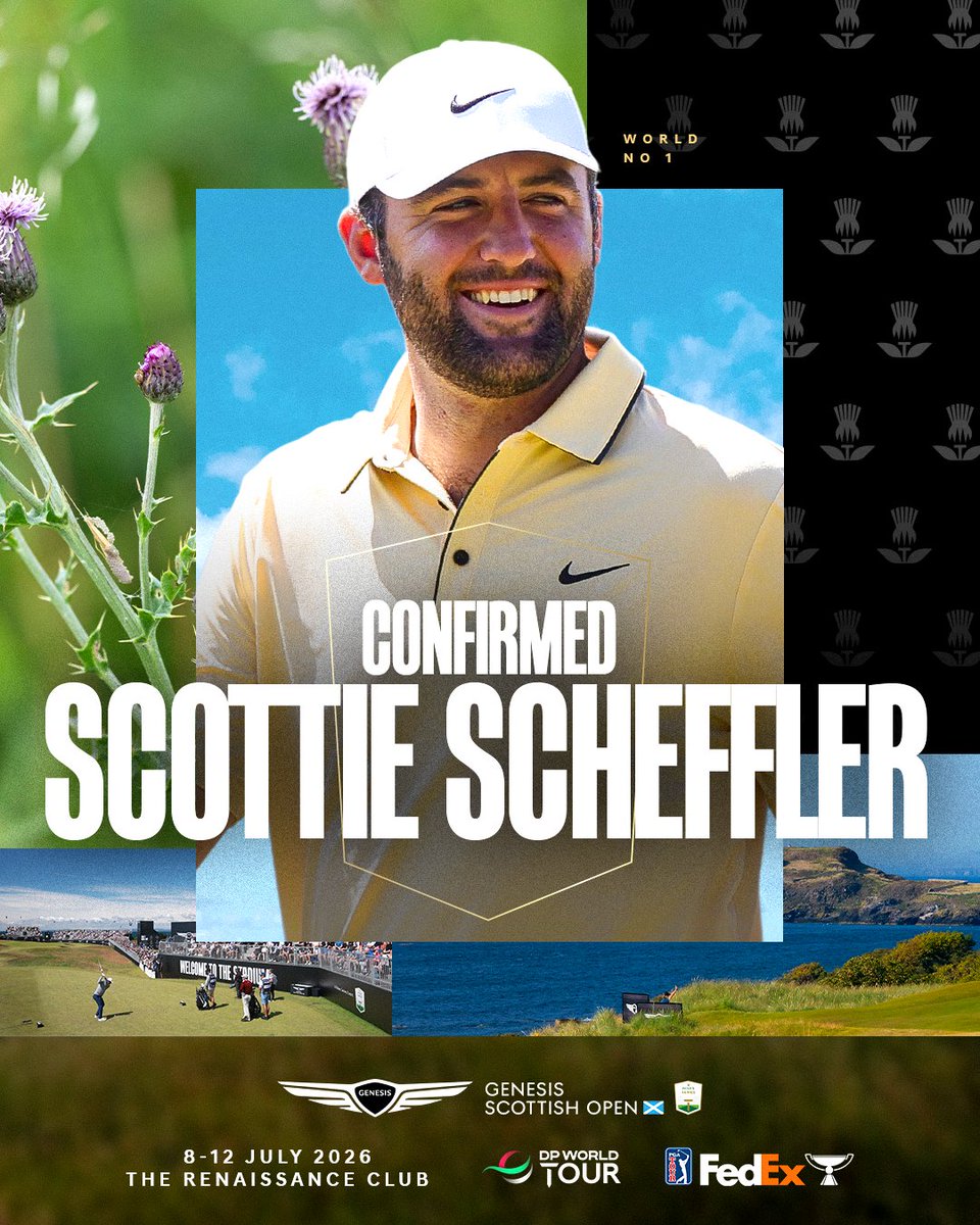 Genesis Scottish Open tweet media
