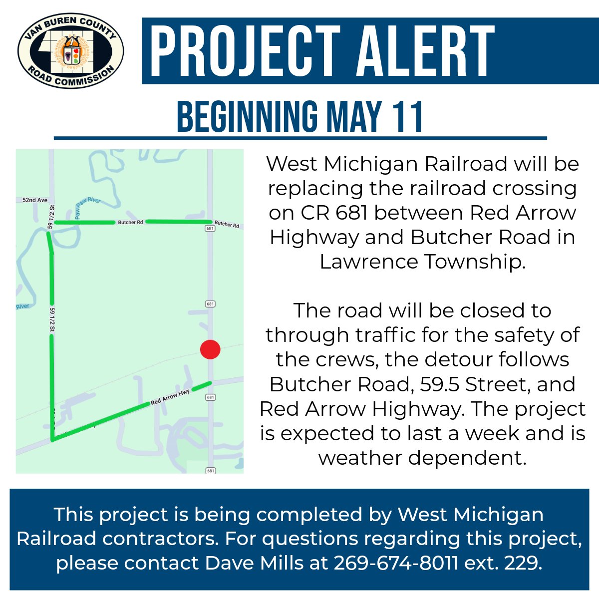Van Buren County Road Commission (MI) tweet media