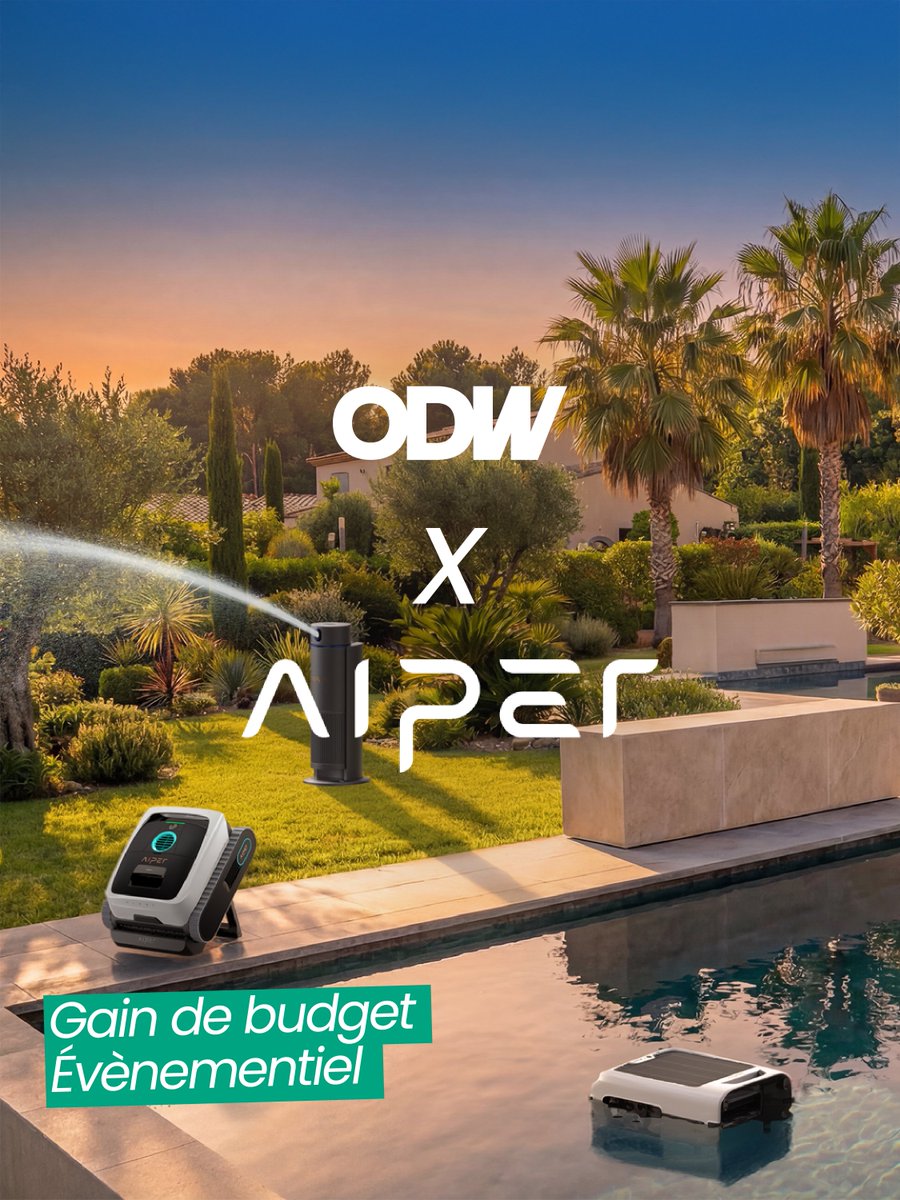 agenceodw's tweet photo. Aiper choisit ODW pour un événement BtoB premium 🇫🇷

Au programme : une “Aiper Pool Party” immersive à Montpellier, entre démonstrations produits et networking dans un cadre exclusif.

Un dispositif pensé pour renforcer la présence d’Aiper en France.

#ODW https://t.co/RcCq8YDu0J