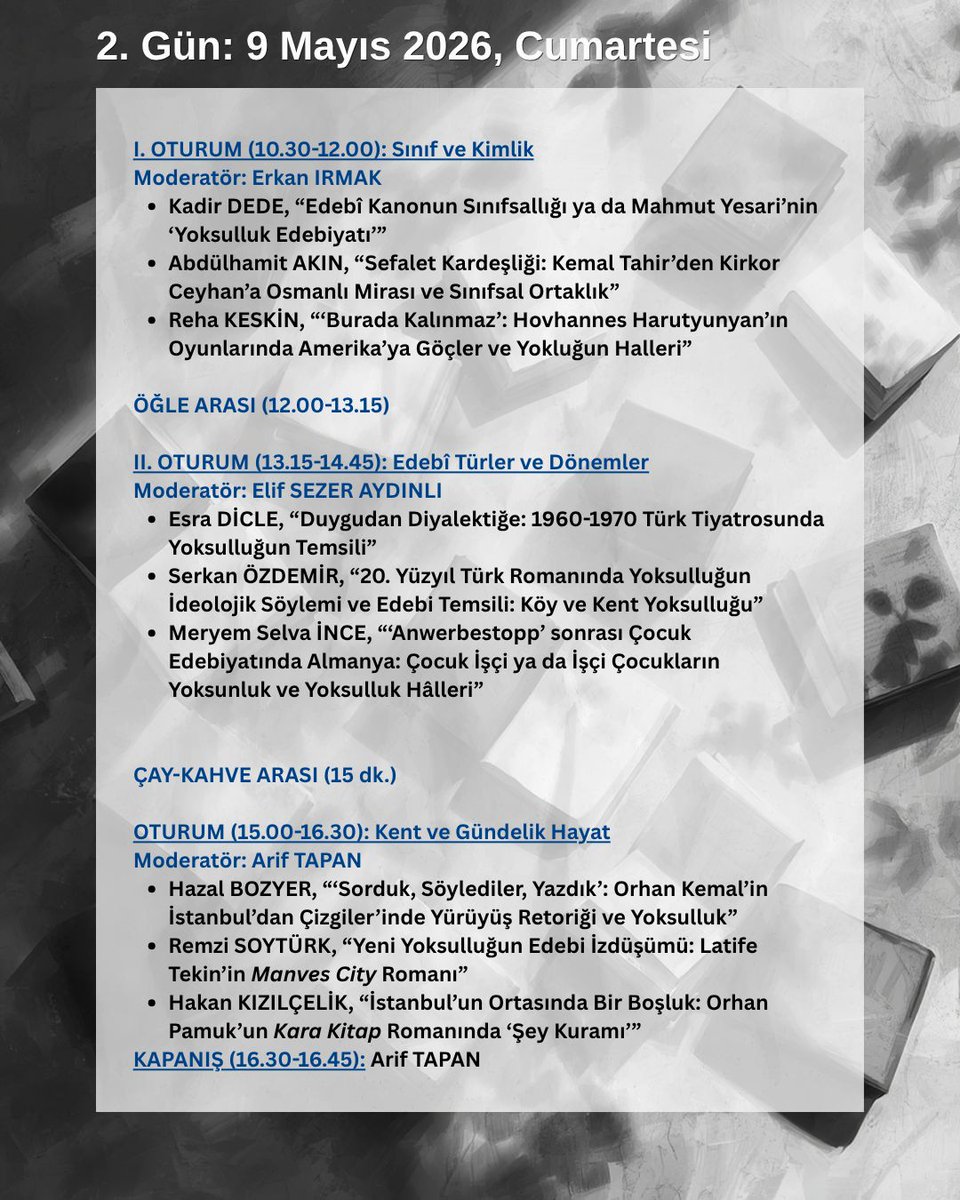 Boğaziçi Üniversitesi Türk Dili ve Edebiyatı tweet media