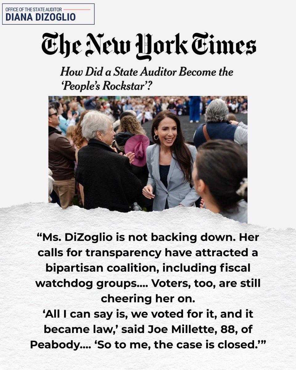 Diana DiZoglio tweet media