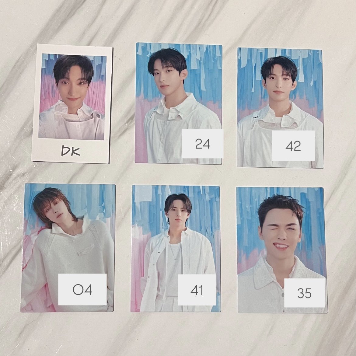 SEVENTEEN セブチペンミ YAKUSOKU インスタントフォト チェキ トレカ