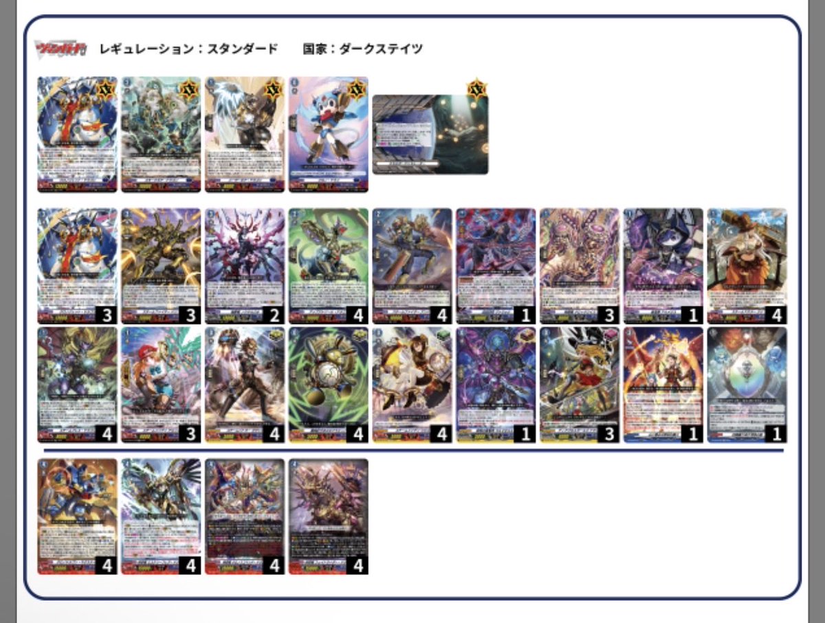 ヴァンガード　クロノジェット　デッキパーツセット スペシャルシリーズ第3弾「Stride Deckset Chronojet PREMIUM