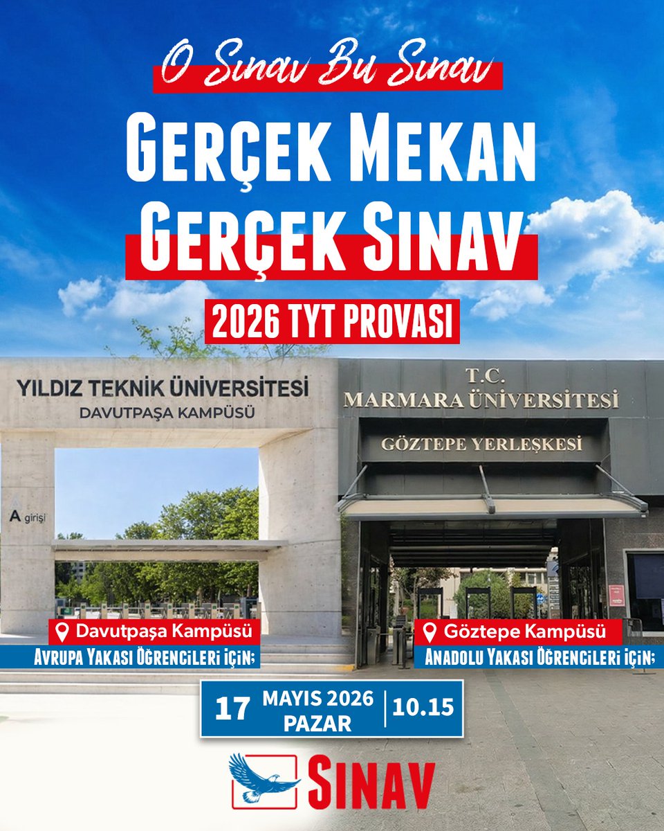 Sınav Eğitim Kurumları tweet media