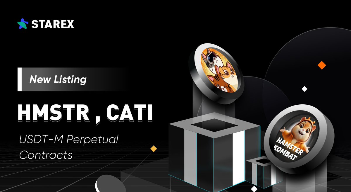 StarEx_Global's tweet photo. 📢 #StarEx #Futures New Listing Alert

🔥 $HMSTR   $CATI

💰Trade and make big profits now!
https://t.co/SFCAgNuGRJ

👇More Details:
https://t.co/2v1TUthLgA
#BTC #Crypto #ETH #GoldToken https://t.co/onlzca9tYB