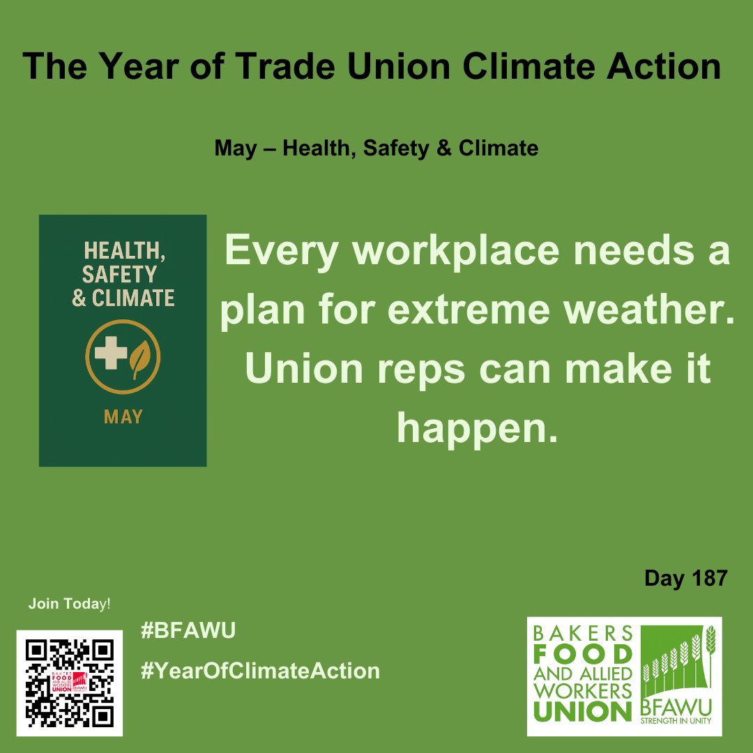 BFAWU Green tweet media