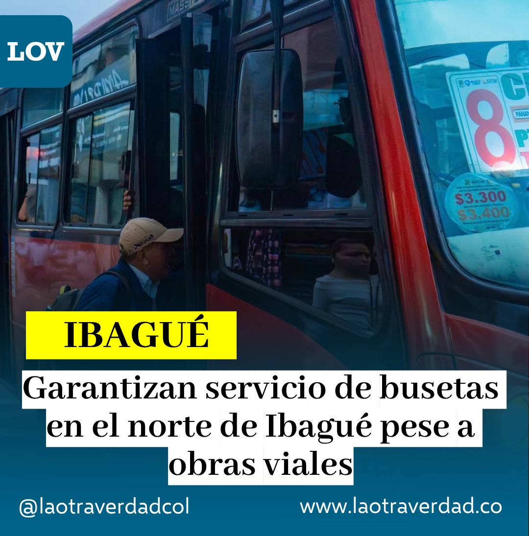 #Movilidad #Ibagué | Autoridades y operadores descartaron suspensiones en el transporte público y anunciaron ajustes para mitigar la congestión en la vía a El Salado.
laotraverdad.co/garantizan-ser…