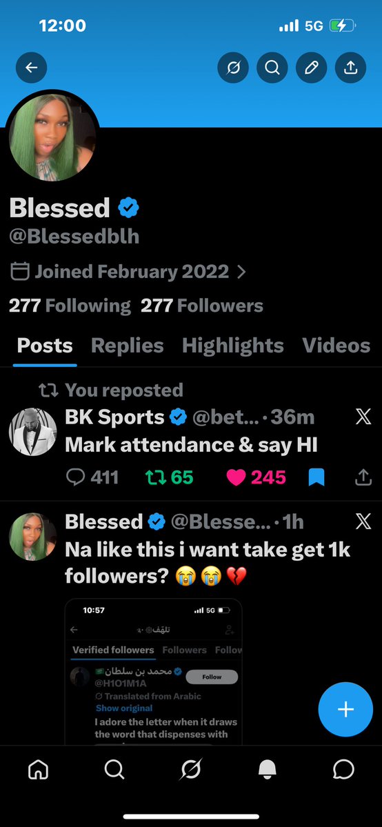 Blessed tweet media