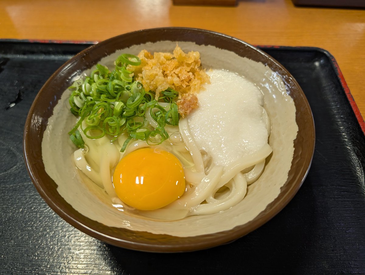 seien77's tweet photo. @Rachan_nanafla うどん縛りしすぎた😂
山いも釜玉うどんが一番ほっとして美味しかった😌 https://t.co/TjKhHh4BxA