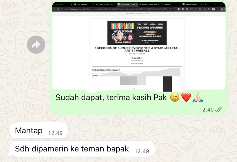 Mahalil (serin’s) SEEING 5SOS tweet media