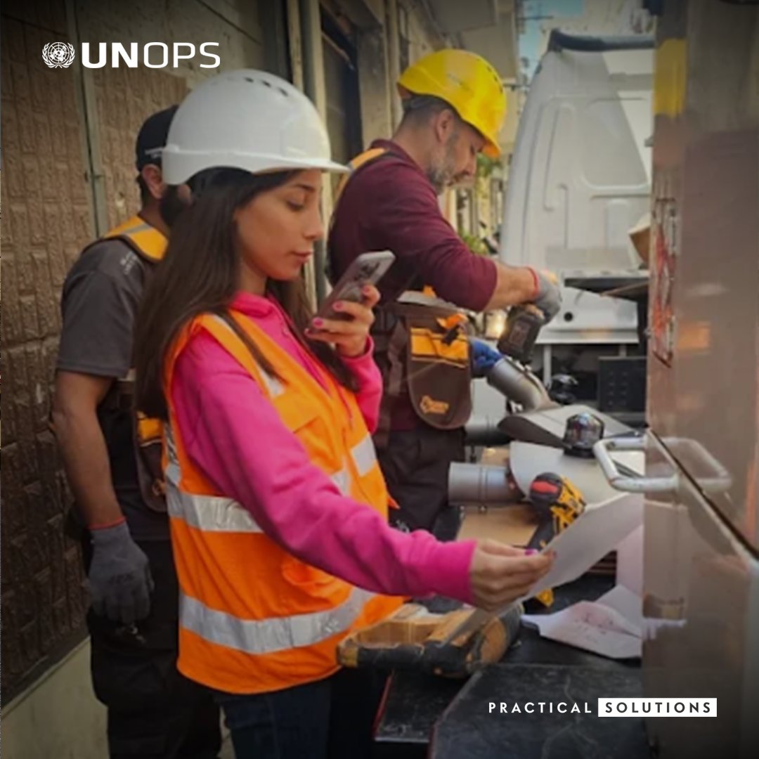 UNOPS tweet media
