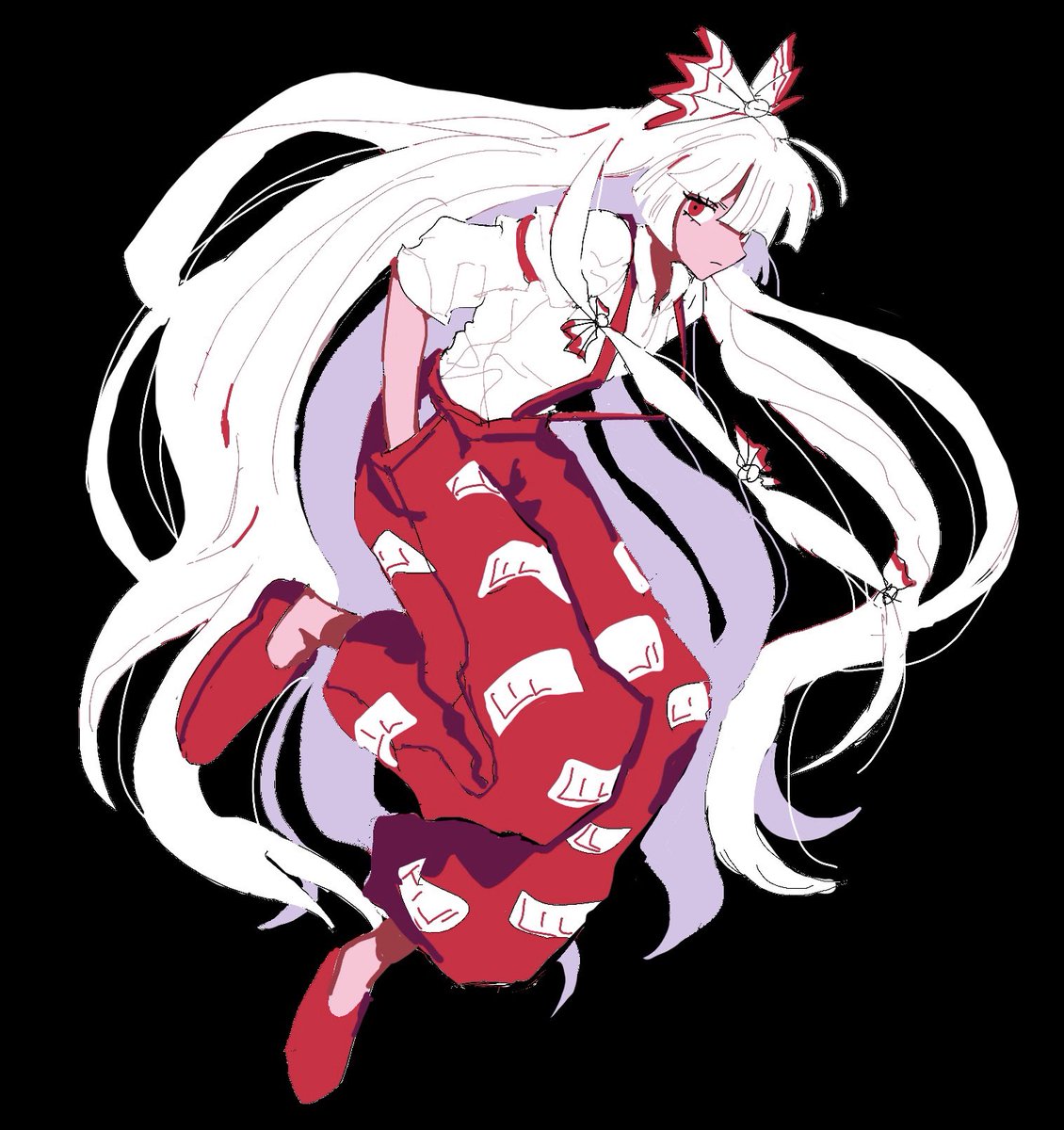 Post by える〰️あまの on X: 妹紅