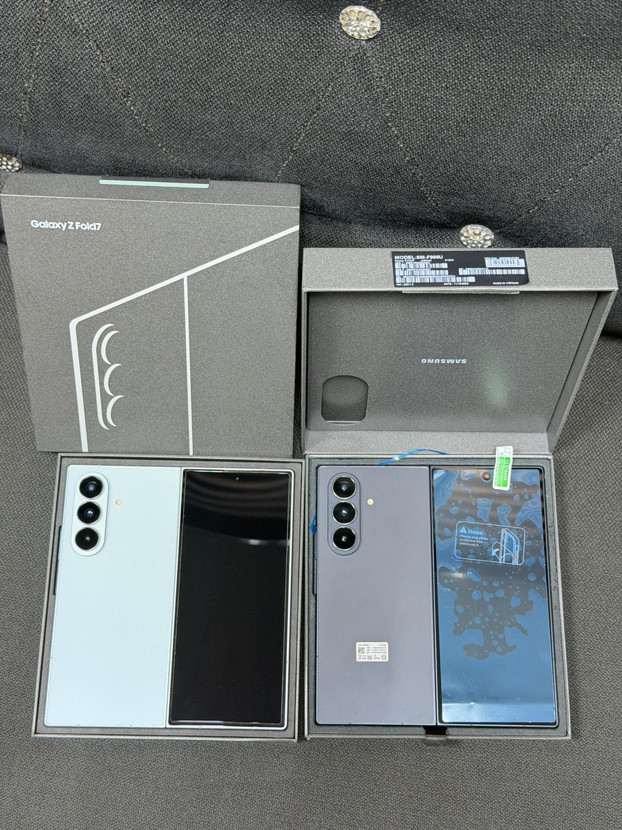 🇺🇸 New {Open Box}
Samsung Z Fold 7
512GB
Single SIM

*N1,800,000*

For more information whatsapp or call 09079929580 or visit 

11 Somoye osundairo street computer village Ikeja, Suite 210, Foramot Plaza off oremeji street Lagos.