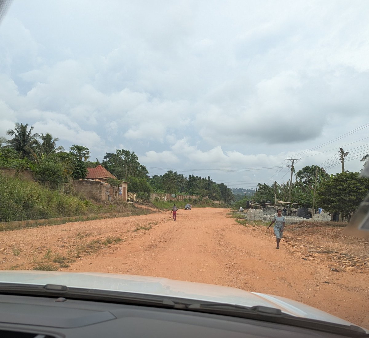 borderlessciti's tweet photo. Going to @Ashesi ....only if the road was paved! https://t.co/w1DTmeofdZ