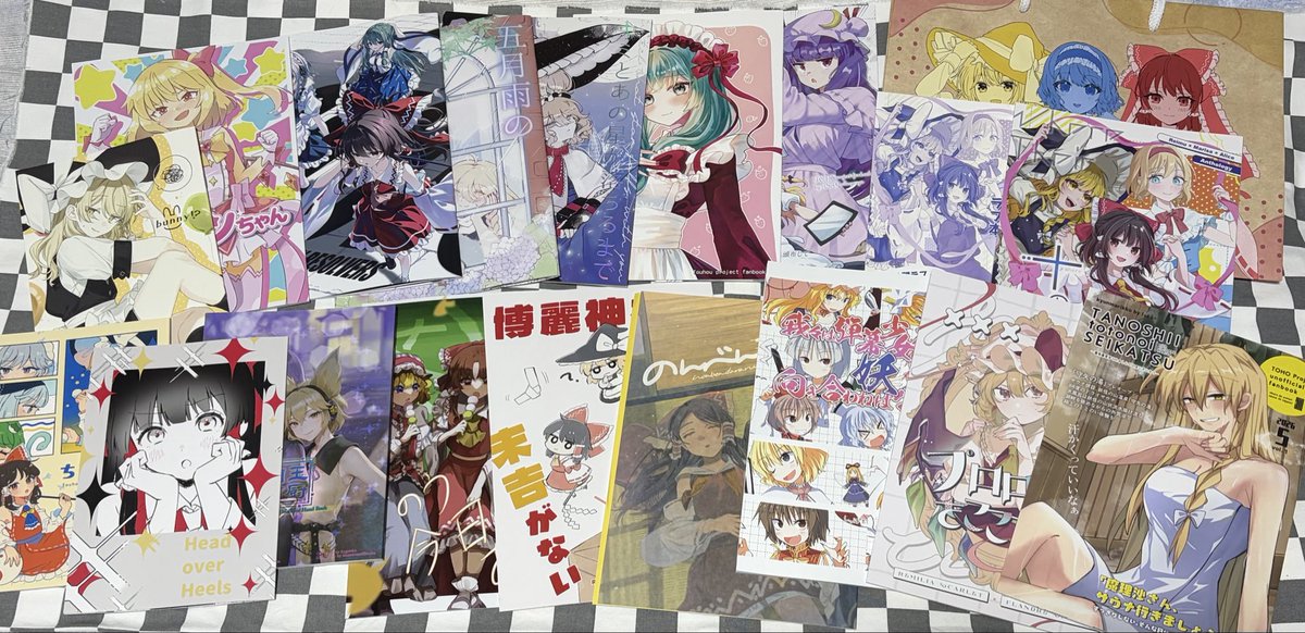 例大祭おつかれさまでした!
たくさん御本やグッズに差入れ✉️ありがとうございます🙏✨✨️またイラストなどでお返しできるようがんばります💪 