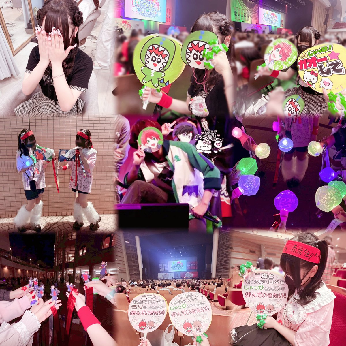runo_021736's tweet photo. 🤍からぴちファンミーティング2026❤️
14公演お疲れ様でしたー❣️❣️惜しくも赤組負けてしまって本当に悔しいんですが最初から最後まで最高に楽しませてもらいました😭😭😭💚💚💚お知らせも嬉しすぎて無事大泣き。思い出たくさん増えてうれしいᴖ ᴈ ᴖ💘じゃっぴだいすきだよ🦖
 @jpapachannel #からぴち https://t.co/KOPW14xcSL