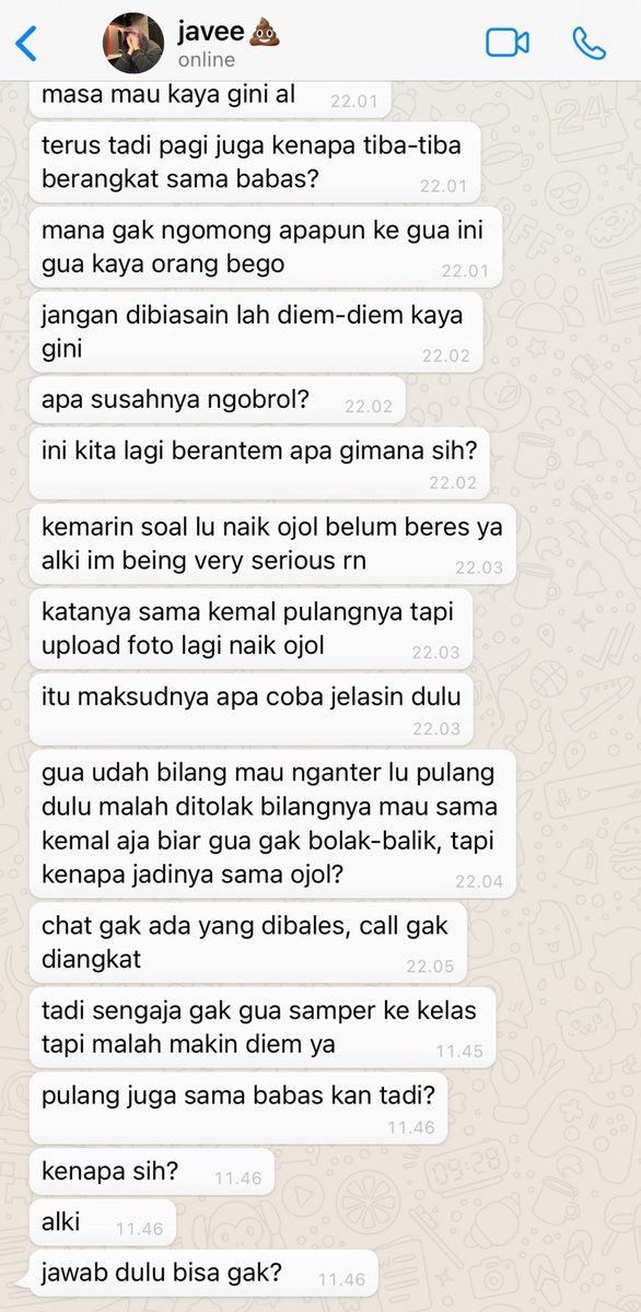 juhoonfh's tweet photo. —— alkijavi dalam episode: marah marah bf (besfren), kirim pap gbf (girl besfren) :p

#jjunabi https://t.co/ZwpajSmKlt