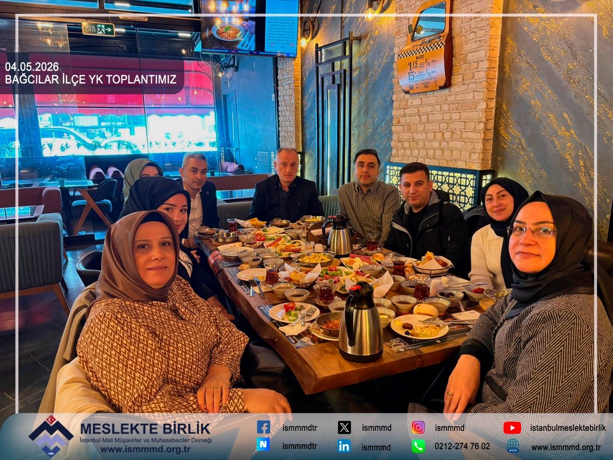 ismmmd's tweet photo. İstanbul Meslekte Birlik Bağcılar İlçe Yönetim Kurulu Toplantımızı gerçekleştirdik.

Mesleğimiz ve meslektaşlarımız için özveriyle çalışıyor; aynı inanç ve kararlılıkla yolumuza devam ediyoruz.

Meslekte birlikteyiz…
Birlikte güçlüyüz…

#MeslekteBirlik #MBBağcılar #ismmmd https://t.co/nB6oqxjFT9