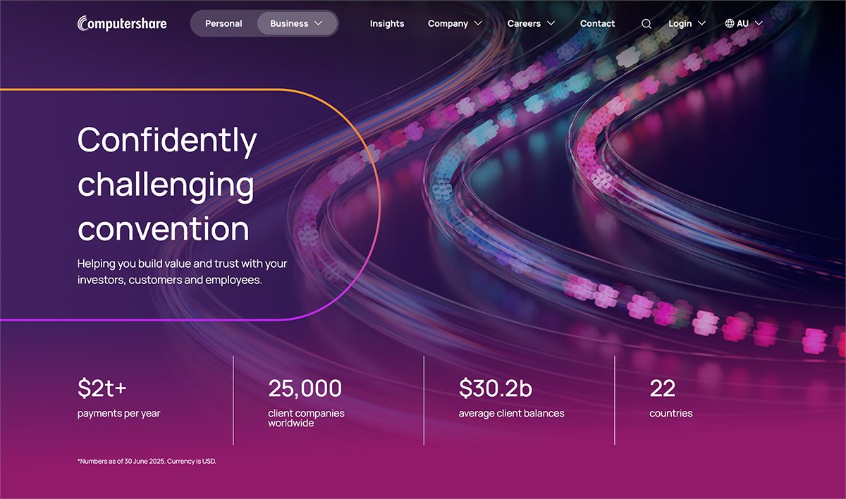 Computershare's tweet photo. Our new Canada and Hong Kong sites are live! Discover the new https://t.co/NTlrXH77sL – a modern, intuitive experience designed to make your interactions easier. Explore now 👉 https://t.co/NTlrXH77sL https://t.co/PjOMAxKtTy
