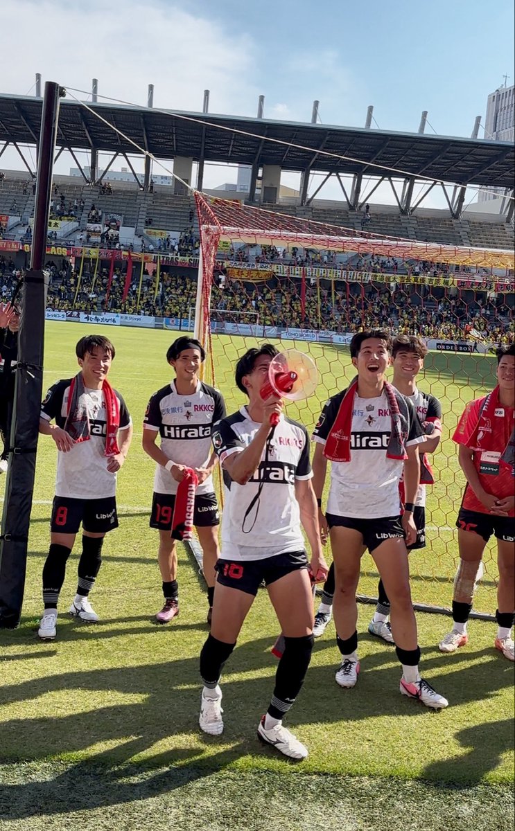 Reina_kk2's tweet photo. vs北九州
勝ち！4連勝だー！🌟
半代くんナイスゴールです^_^いぇい😽 https://t.co/bJgpmC1InG