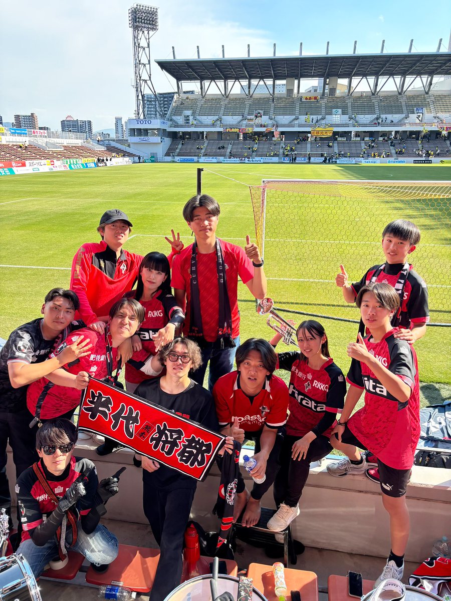 Reina_kk2's tweet photo. vs北九州
勝ち！4連勝だー！🌟
半代くんナイスゴールです^_^いぇい😽 https://t.co/bJgpmC1InG