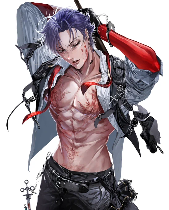 #그림러_X친소 #artistsontwitter This is a slightly insane account dedicated to treating a fictional serial killer like a princess. Everyday life is boring, right? Sometimes you need this kind of spice. And yes, he genuinely believes he's a princess. Look at him.