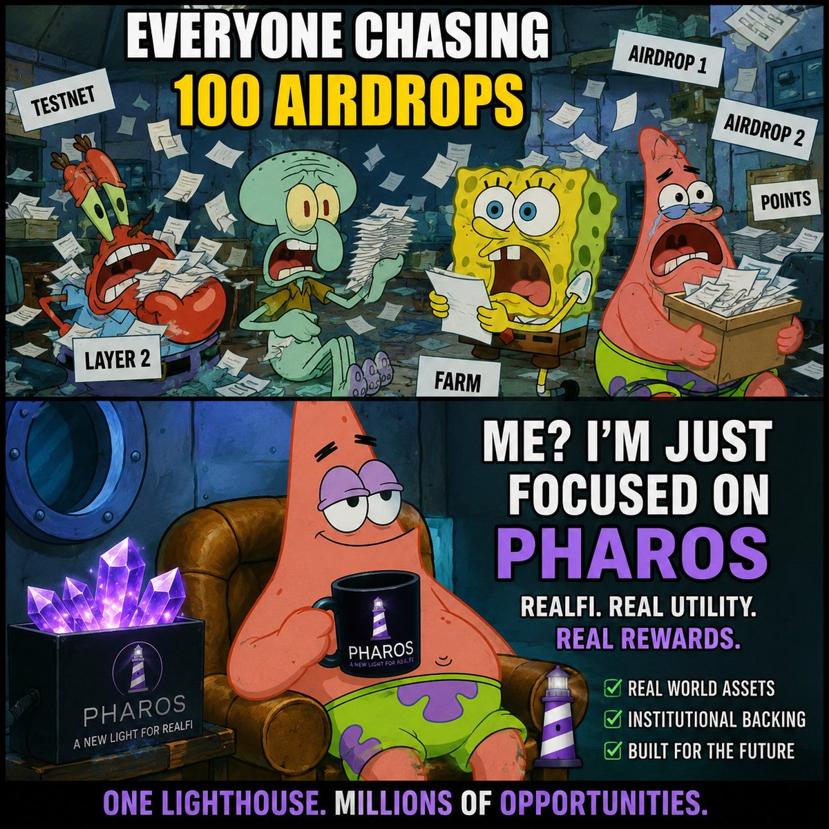 shakilx77's tweet photo. Farming Pharos like my future depends on it 🚀
Lighthouse to the bags 🗼💰
#Pharos #Airdrop #Crypto

@kiwi_Nod

0xf4c404ed0b2f54b75f44B4A945A769D8BeCc748D

@ https://t.co/NnSnxxv8dC