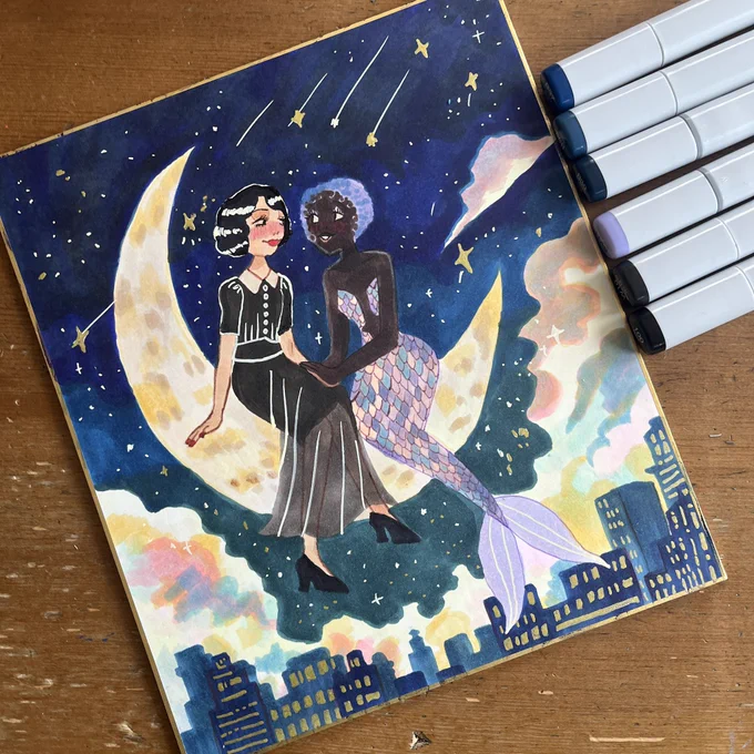 I'm going to start an auction soon for this original piece (signed by me a well) of TLATM at eBay!! It'll be funded to the TLATM short film so please catch an eye on it!! It'll start as $50!!