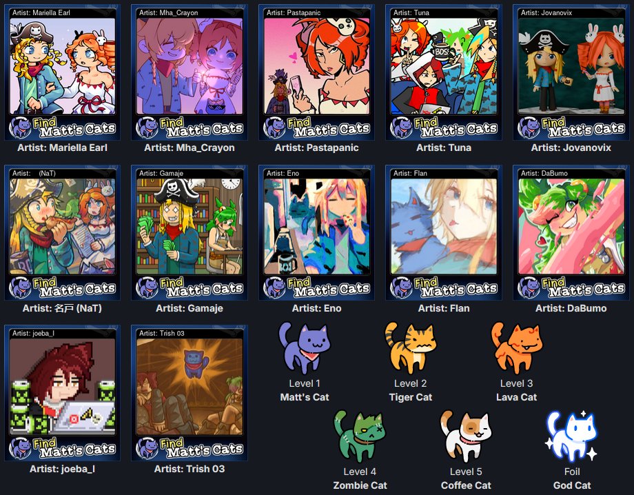 Matt Roszak🍉🌻Find Matt's Cats on Steam tweet media