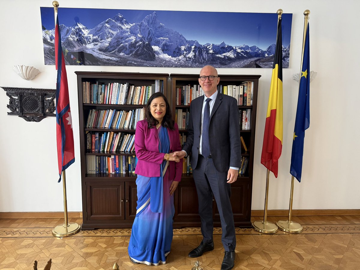 Embassy of Nepal, Brussels tweet media