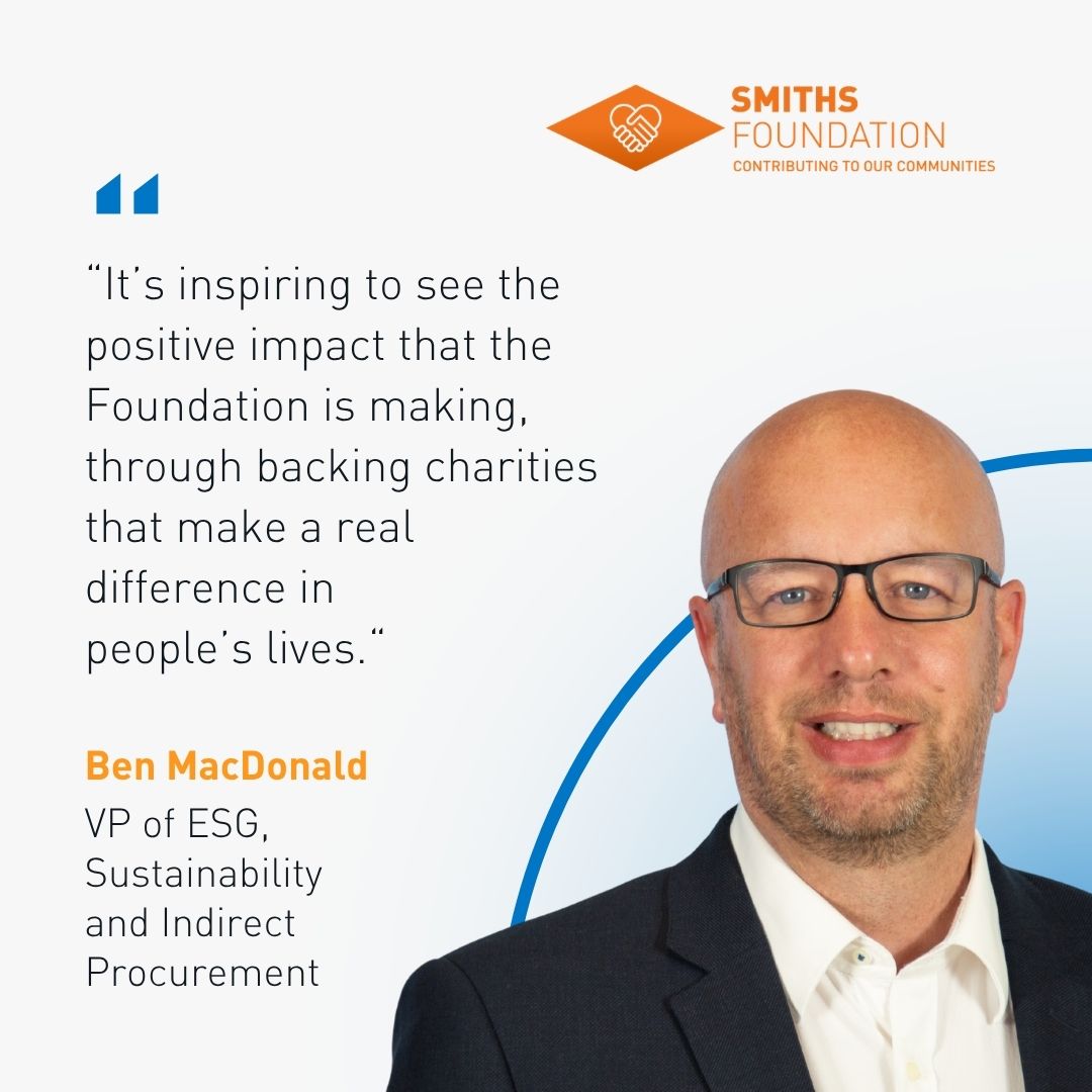 SmithsGroupplc's tweet photo. We're proud to share that the Smiths Foundation has awarded £1.3m to 13 charities worldwide in 2026, bringing our total funding to nearly £3m across 30 charities in 16 countries since its creation three years ago.

Read more: https://t.co/T2HnFulMEO

#ProudToBeSmiths https://t.co/DFkOplPSnJ