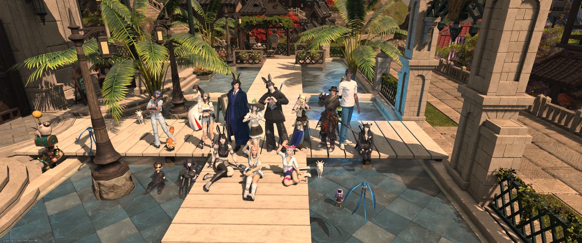 Mr_Marimo_'s tweet photo. FCハウスの庭改装しました‼
GW終わりだぁ🥺🥺🥺
#FF14フレンド募集中 https://t.co/2TV1qhMZRh