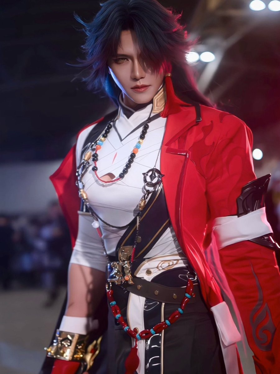 boxiaohei's tweet photo. #honkaistarrail
#Blade 
#崩壊スターレイル    
#スターレイル  
#cos 
#mortenaxblade
#千冶刃 https://t.co/ihKS9iiRar