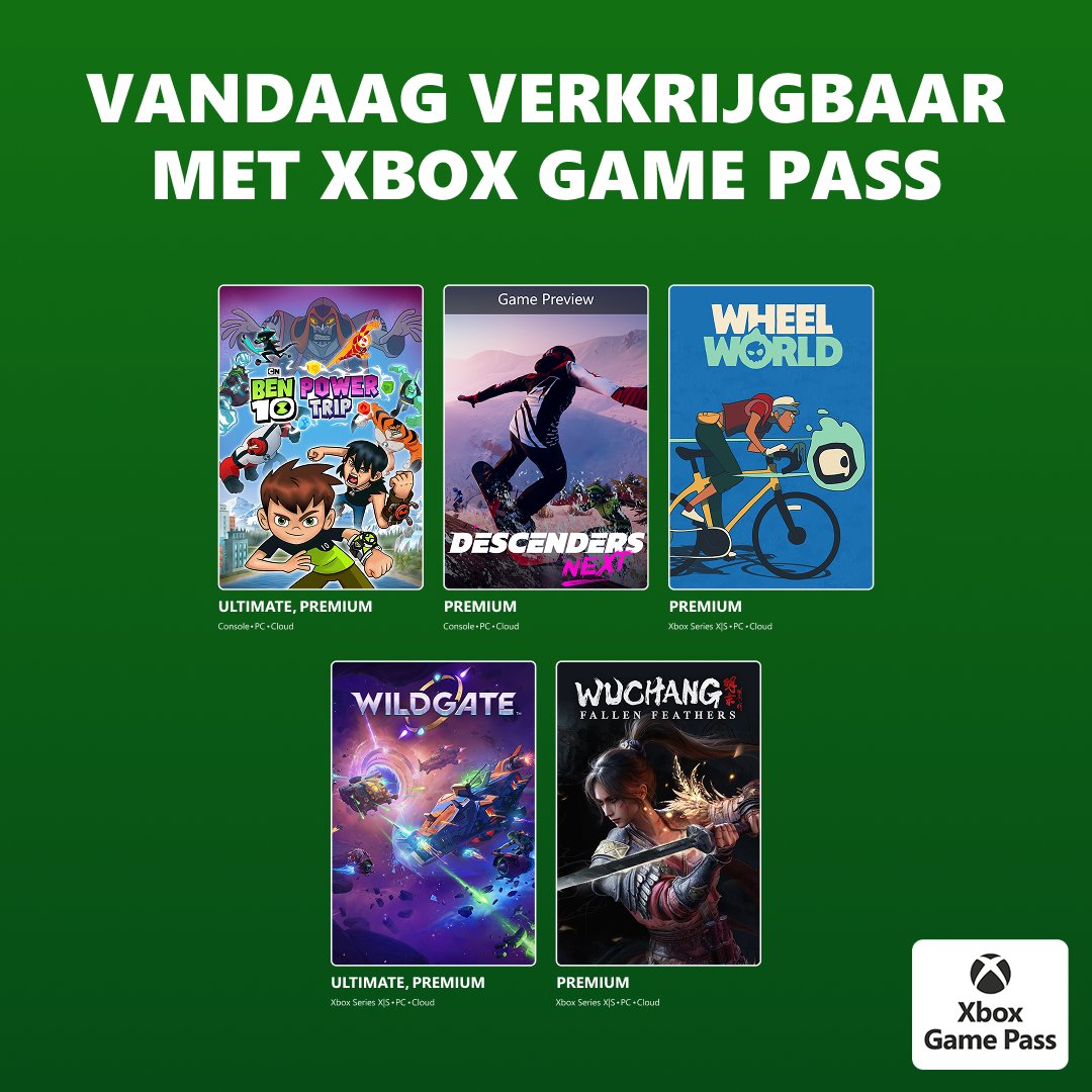 Xbox Belgium tweet media